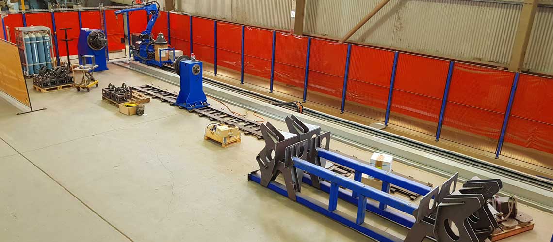 ndf using robotic welder